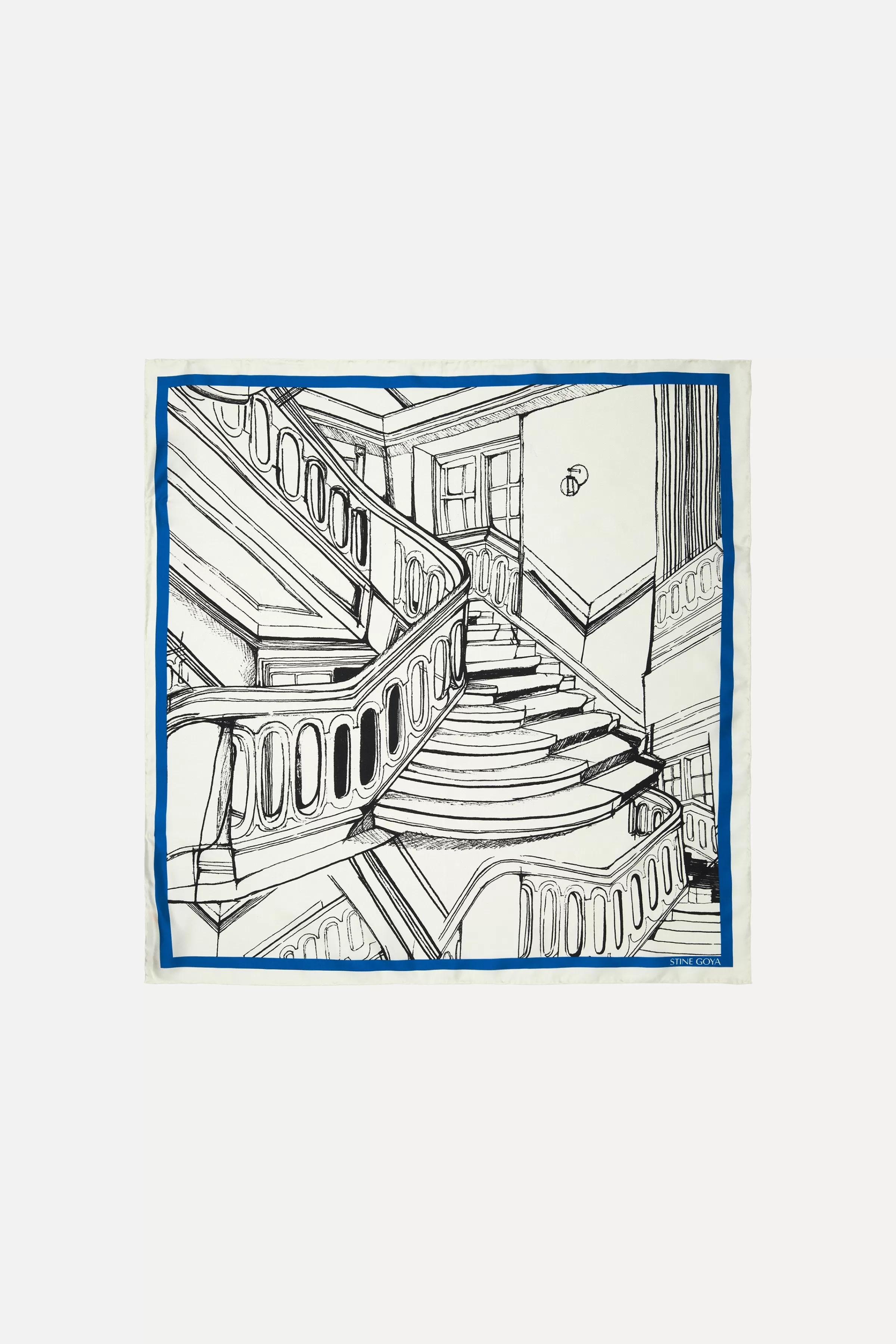 Scarves-STINE GOYA Small Scarf - Fineline Staircase FinelineStaircase